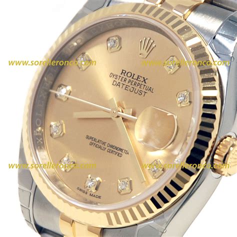 rolex datejust diamanti uomo|rolex datejust 36 prezzo.